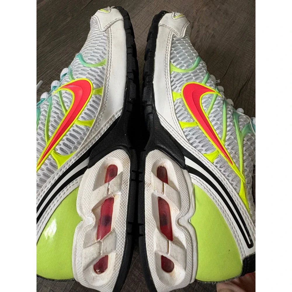 Nike Air Max Torch 4 Womens Running Shoes White Volt Pink CW5607-100 Size 8.5